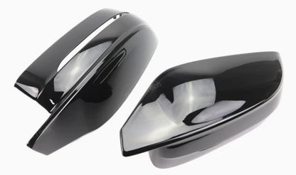 Gloss Black M Style Wing Mirror Covers for BMW 3 Series M340i (2019–2025)