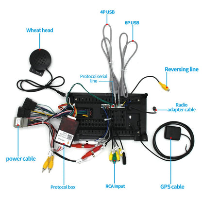 7" Android 12.0 Head Unit GPS Nav Wifi for 2007-2011 SAAB 9-3 (2007-2011)