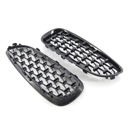 Upper Bumper Mesh Grille Pair for BMW Z4 (2009-2016)