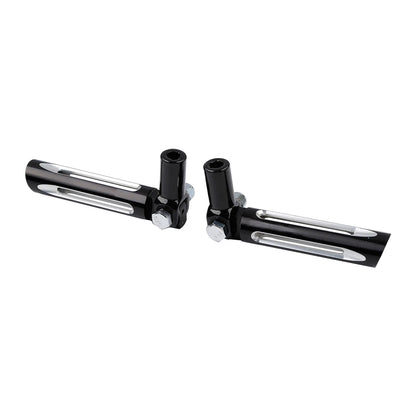 Passenger Footpegs Footrests for Harley Softail Fat Boy FLSTF (2000-2006)