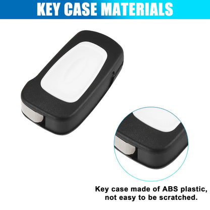 3 x Key Fob Remote Control Case Shell for Ford Ka (2008-2016)