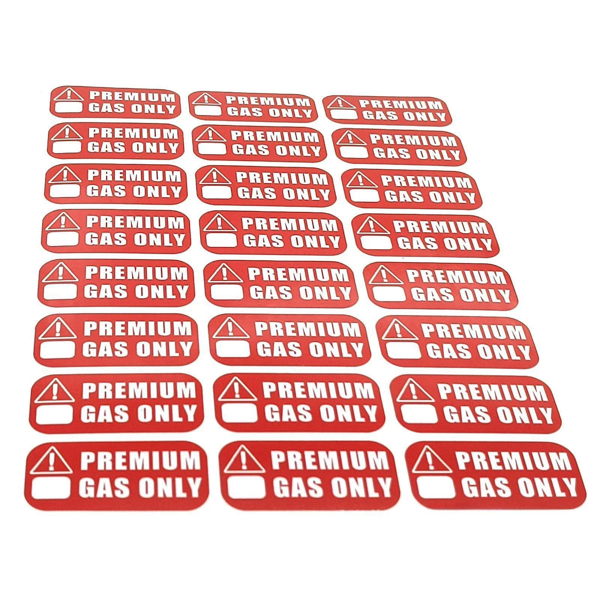 Premium Gas Only Sticker for Truck/Car - Vinyl Decal