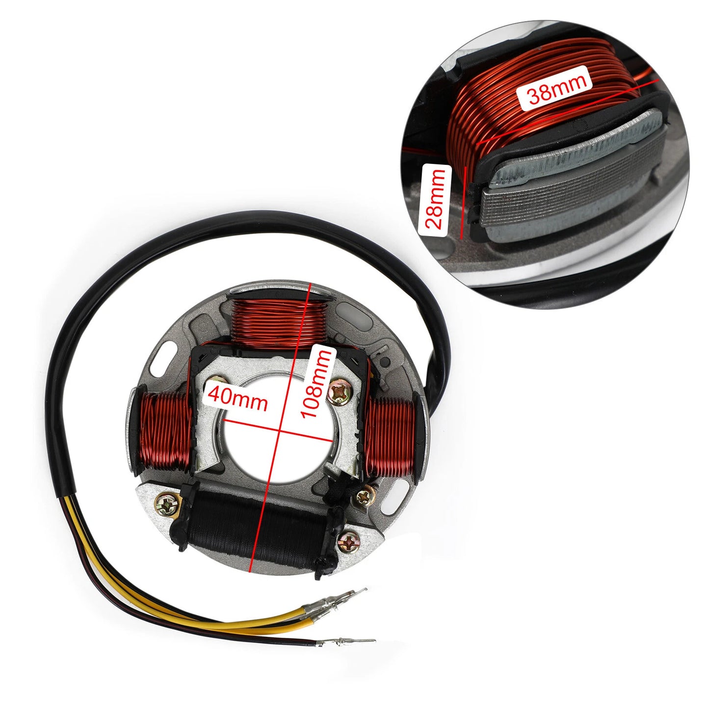 Stator for Seadoo 717 720 GS GTI LE GTS SP SPI SPX HX/XP (1992-2003)