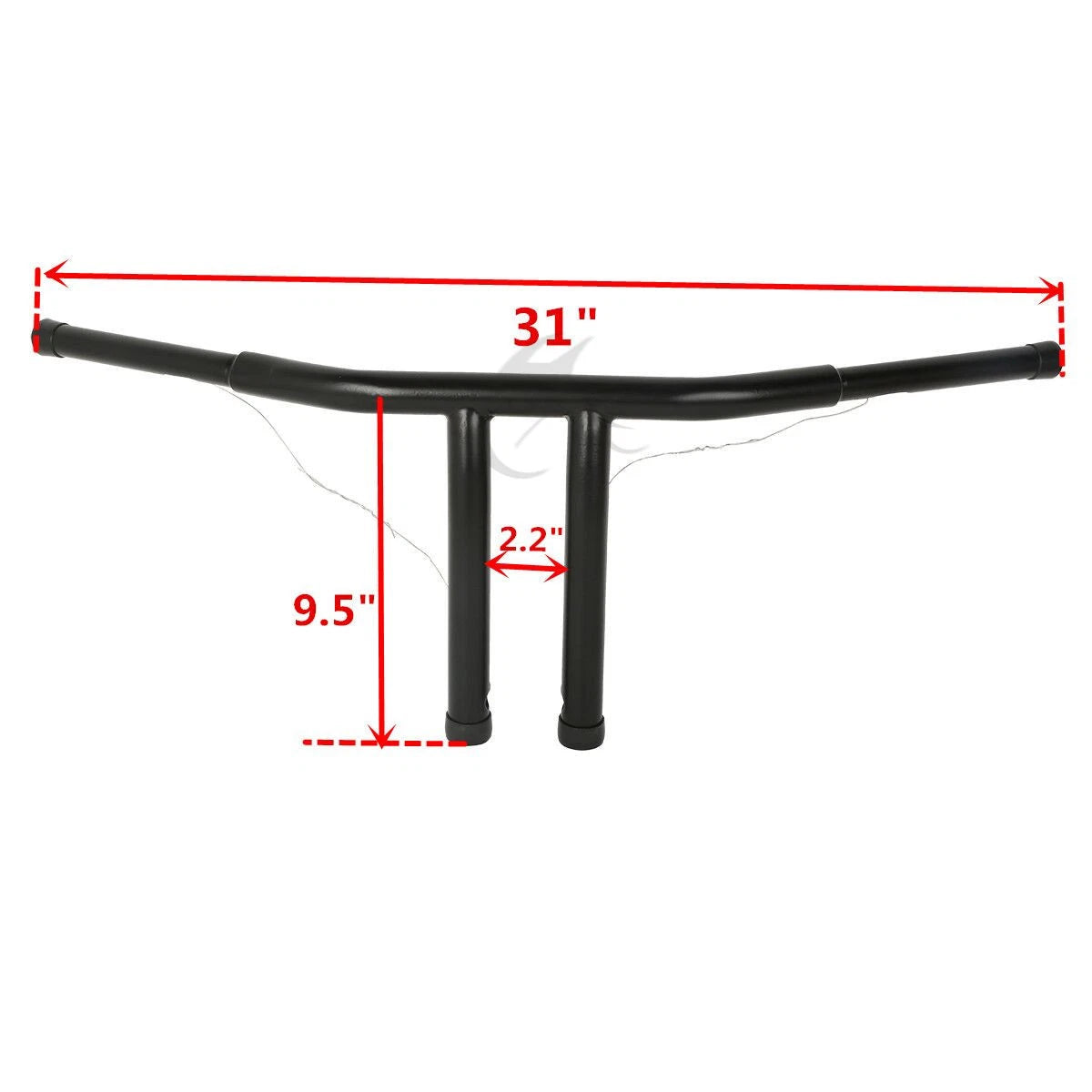 4"/6"/8"/10"/12"/14"/16"/18" Rise T-Bar Handlebar for Harley Sportster XL883 (2004-2023)