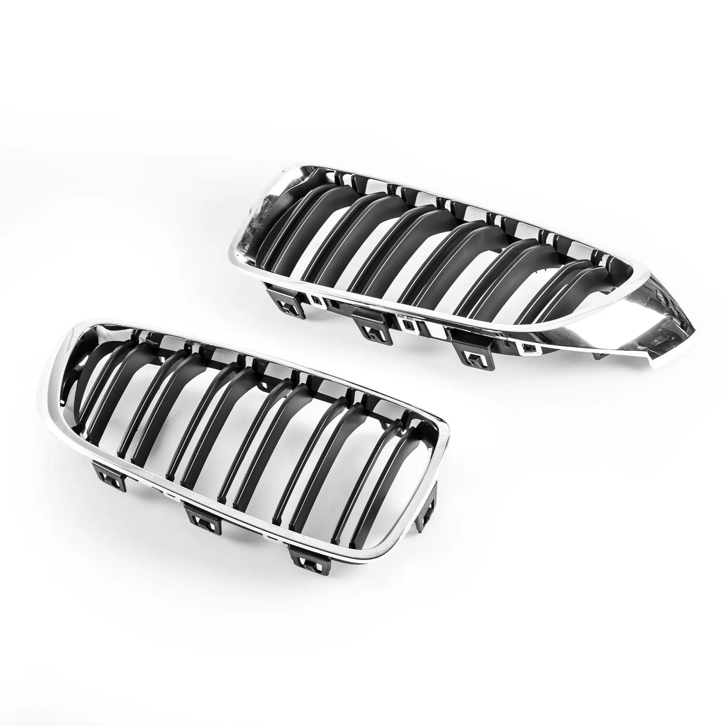 M4 Style Chrome Black Front Grill for BMW F32 F33 F36 F80 F82 M3 M4 (2012-2020)