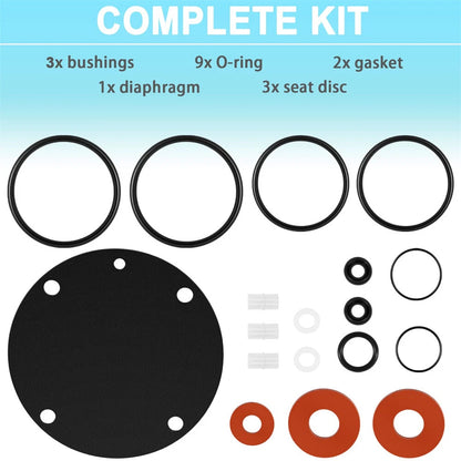 Rubber Repair Kit for Febco Backflow 825Y Series 3/4"-1-1/4"