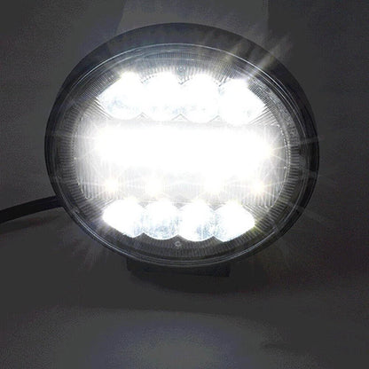 24 LED Round Spot Lights for Car Truck Off-road SUV