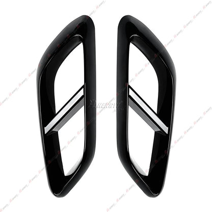 Gloss Black Rear Exhaust Tip Cover for Mercedes E-Class AMG-Line Sedan