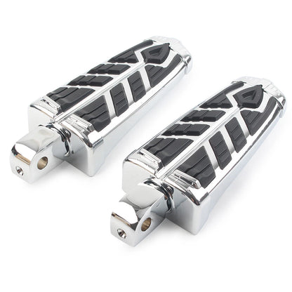 Motorcycle Footrests Pegs for Honda VTX 1800 (2002-2008) - 1 Pair