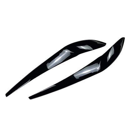 Front Headlight Eyebrow Eyelid Covers for BMW X3 F25, X4 F26 (2014-2017)