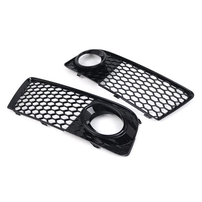Glossy Black Honeycomb Fog Light Grille for Audi TT (2009-2014)