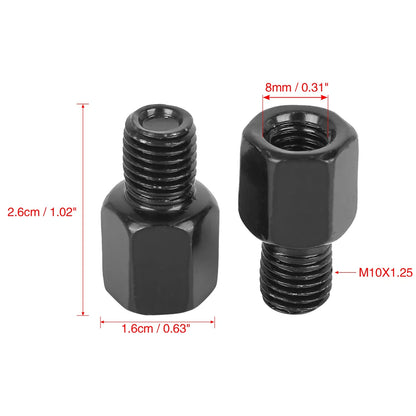 Adapter Bolt / 2 x / Motorcycle Rearview Mirrors for Make Model