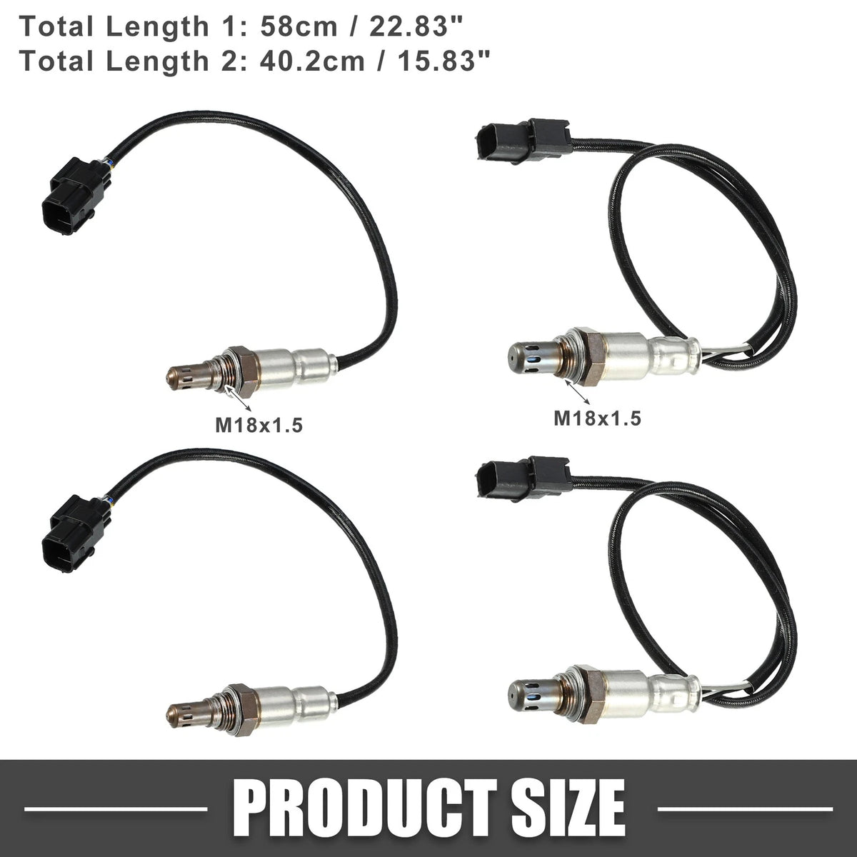 4 x O2 Oxygen Sensors for Honda Odyssey 2011-2013 V6 3.5L