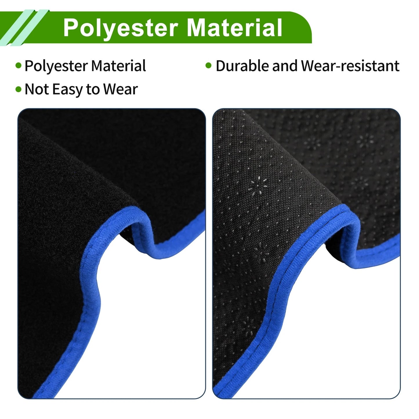 Dashboard Cover Black Blue for Toyota Camry XV70 (2018-2023)