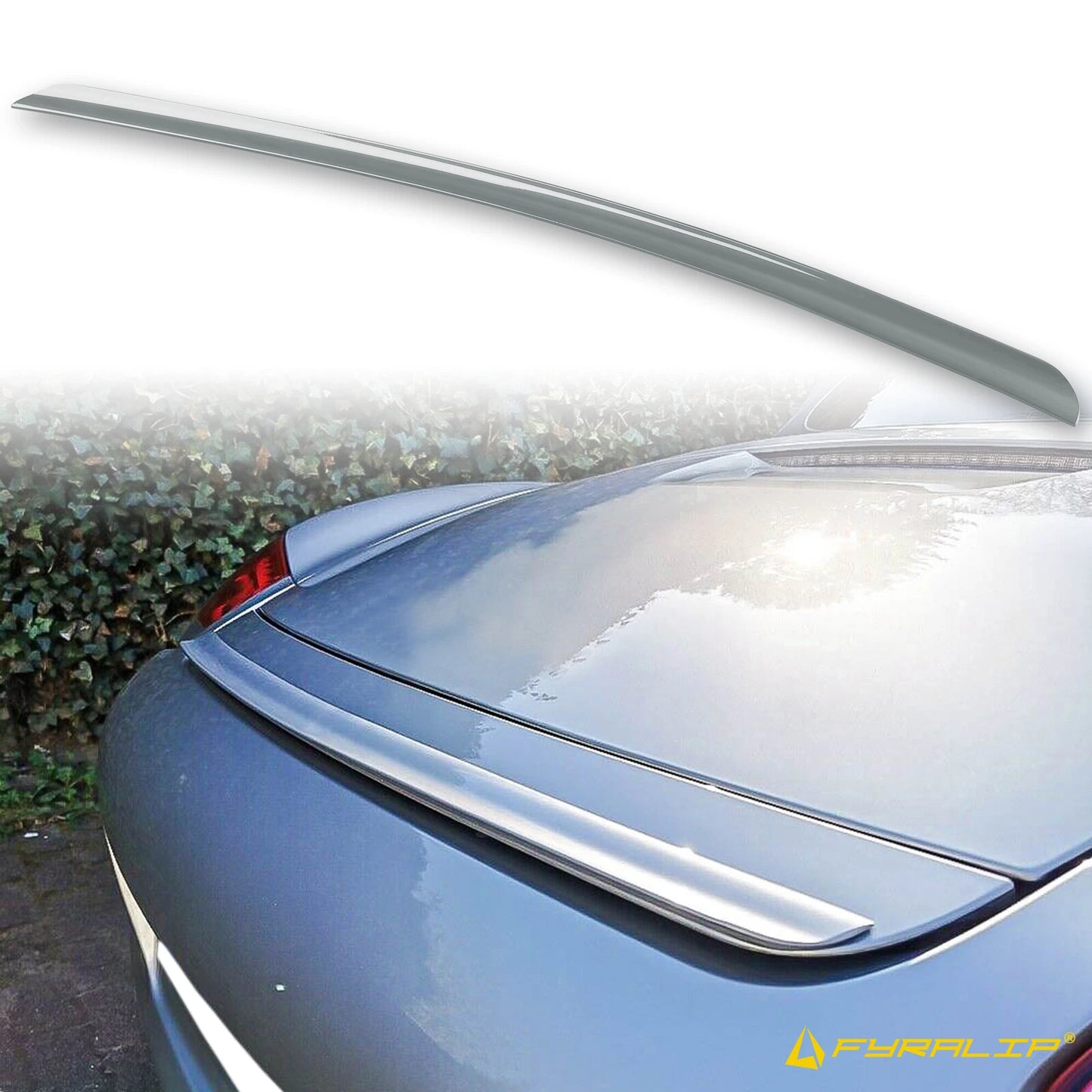 Gray Boot Lip Spoiler for Porsche Boxster 987 (2005-2012)