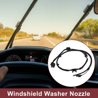 Windshield Washer Nozzle for BMW X5 2007-2013 Black 1 x Nozzle