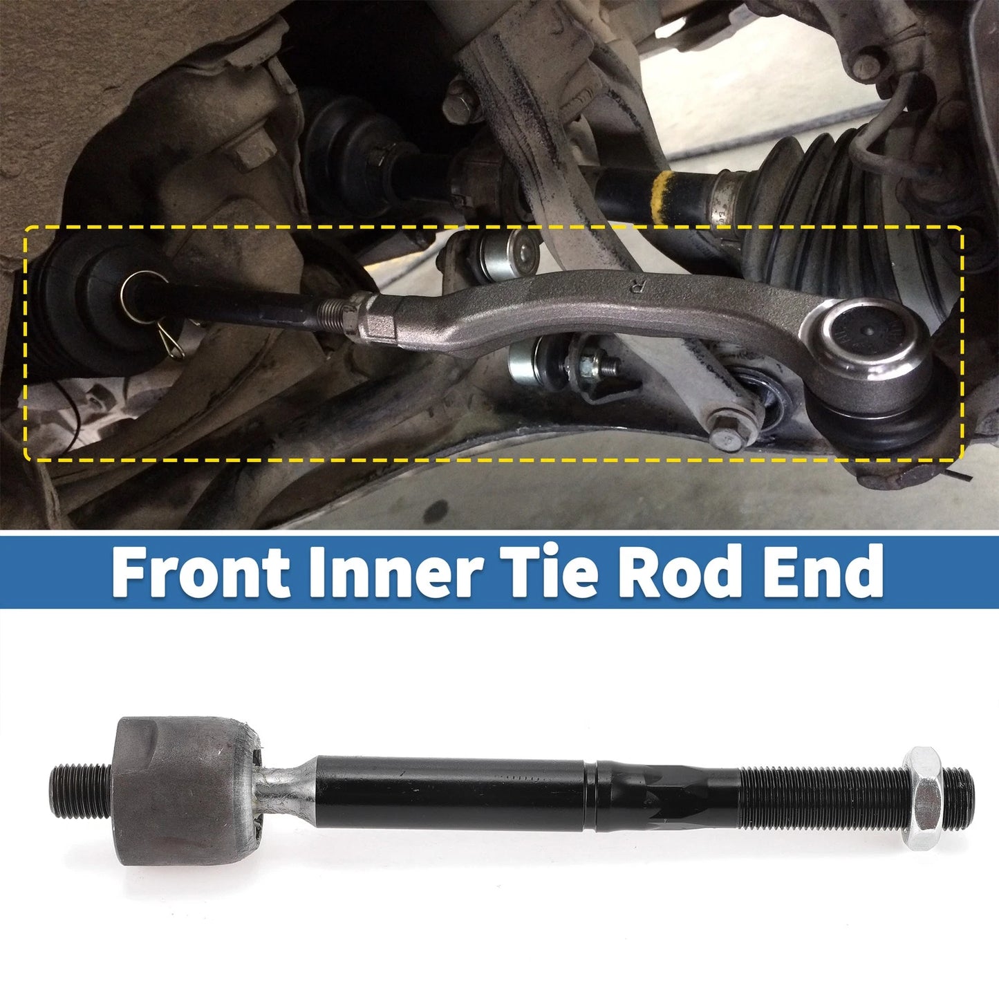 Front Inner Tie Rod End Links for Chrysler 300 (2011-2014)