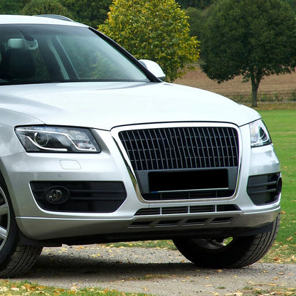 Matte Black Front Bumper Fog Light Covers for Audi Q5 (2009-2012)