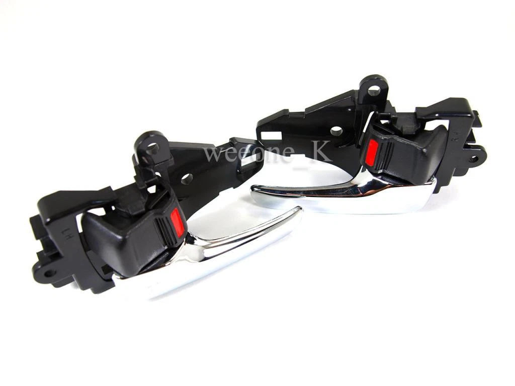Door Handle Interior Chrome 2 x for Mitsubishi Triton L200 (2006-2014)