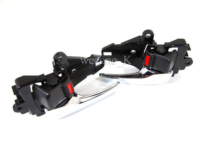 Door Handle Interior Chrome 2 x for Mitsubishi Triton L200 (2006-2014)