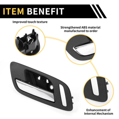 Front Left Interior Door Handle for Chevrolet Silverado 2500 HD