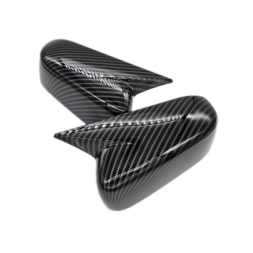 Carbon Fiber Black Side Mirror Covers for Honda Accord (2003-2007)