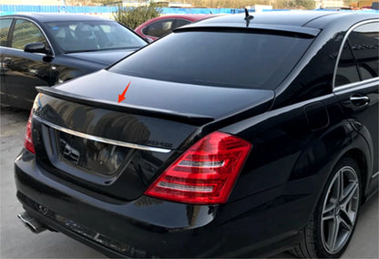 Rear Boot Spoiler Wing Unpainted for Mercedes Benz S-Class W221 (2007-2013)