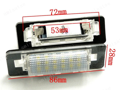 LED License Plate Light for Mercedes Benz W210 W202 (1996-2002)