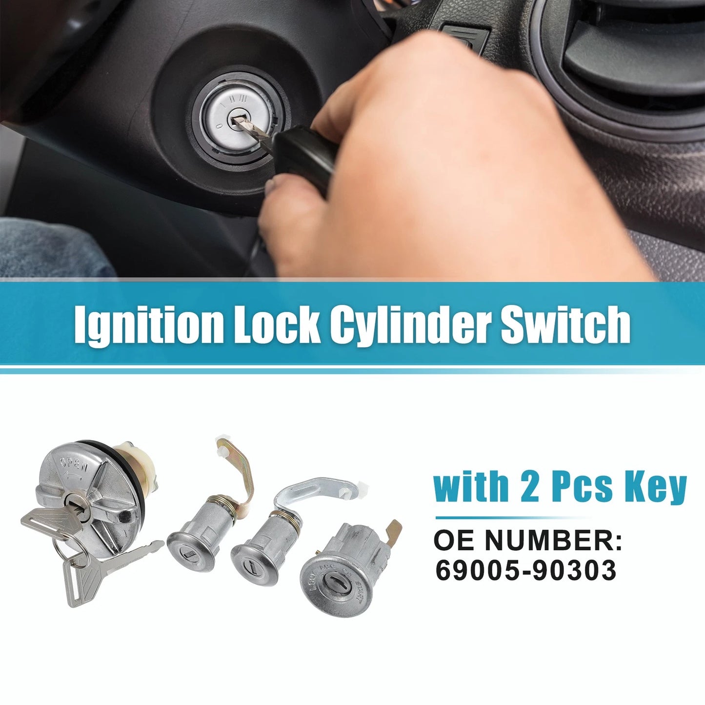 Ignition Lock Cylinder 1 for Toyota
