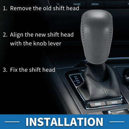 Automatic Gear Shifter Knob for Toyota Camry (2007-2014) Gray Plastic