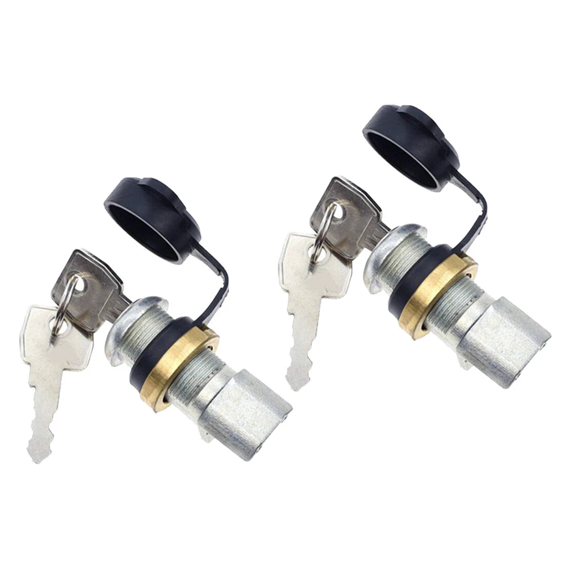 Trailer Hitch Lock Set with 4 Keys for Universal Fit