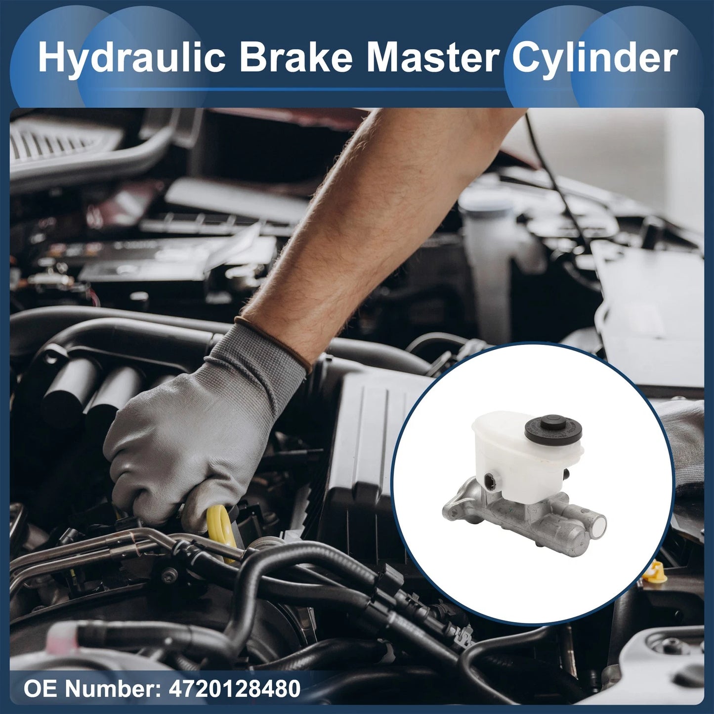 Brake Master Cylinder with Reservoir for Toyota Townace (1998–2003)