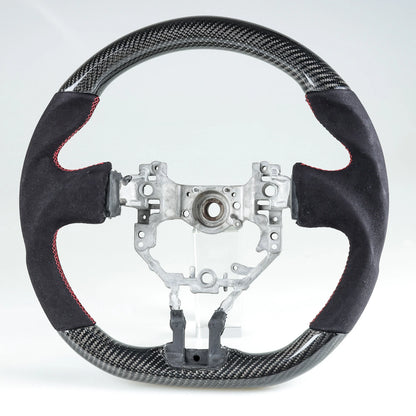 Carbon Fiber Suede Steering Wheel for Toyota 86, Subaru BRZ, Scion FRS (2012-2020)