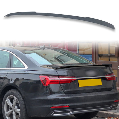 ABS Boot Spoiler for Audi A6 S6 C8 Sedan 2019-2023 Gray LZ7S