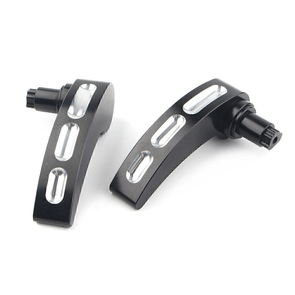CNC Cut Saddlebag Lid Lifter Latch Levers for Harley Road Glide (2014-2017)