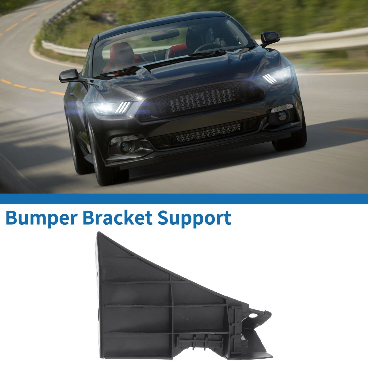 Left Front Bumper Retainer Bracket for Ford Mustang (2005-2014)