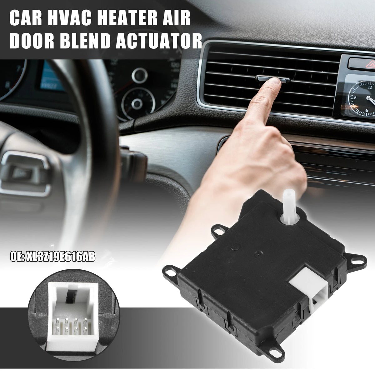 HVAC Heater Air Door Blend Actuator for Ford Expedition (2003-2014)