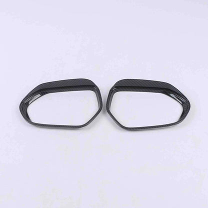 Mirror Rain Guard Side Lid ABS Fiber Cover Trim for Toyota Corolla Sedan (2020-2024)