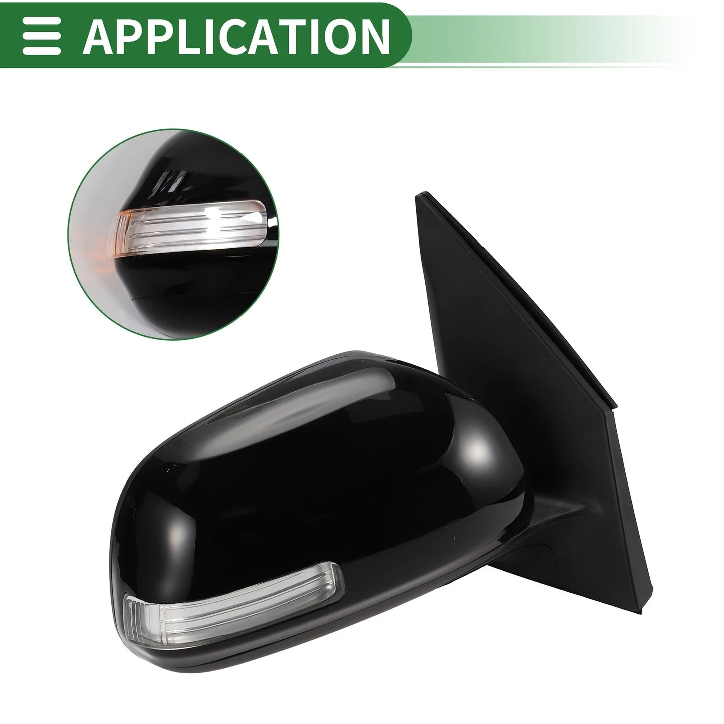 Right Side Door Mirror Replace for Toyota RAV4 (2009–2012)