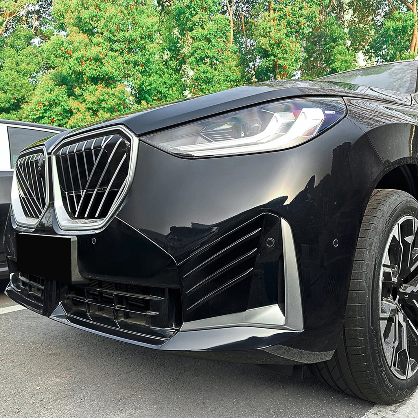 Gloss Black Front Side Vent Trim Cover for BMW X3 G45 (2025)