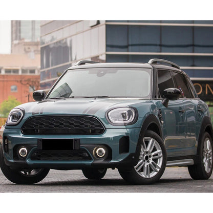 Sun Visor Gray Vanity Mirror Cover for 2015-2022 BMW Mini Cooper F55 F56 F6