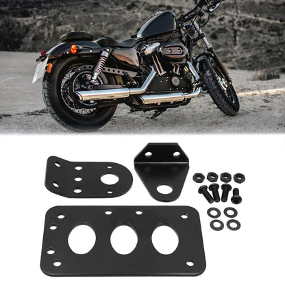 1x Side Mount License Plate Holder Bracket for Harley Davidson
