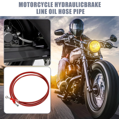 Brake Line 230cm 10mm ID Motorcycle Hydraulic Brake Hose Pipe for Motorcycle