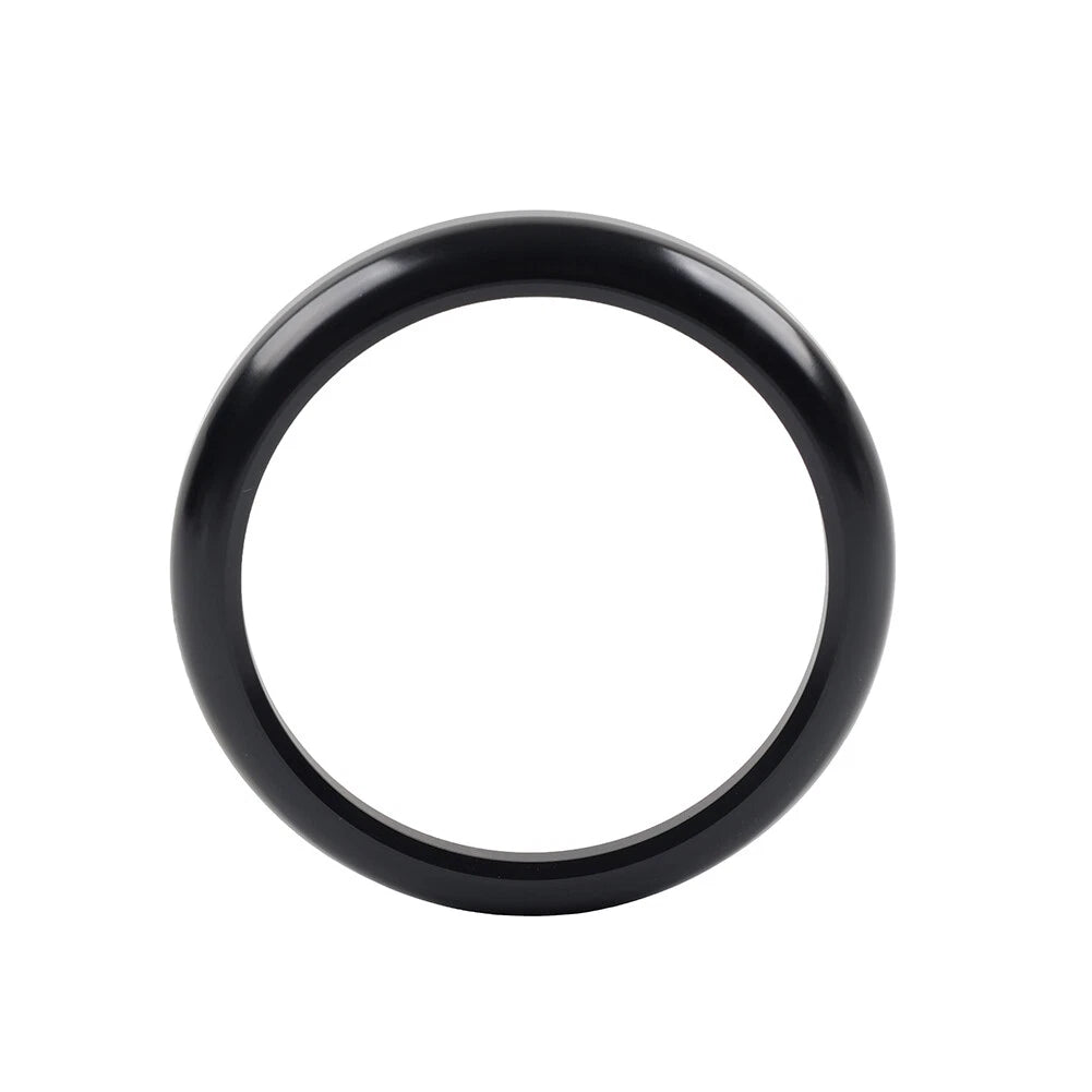 Black Stopwatch Compass Cover Ring for Porsche 911 718 Boxster Cayenne Macan