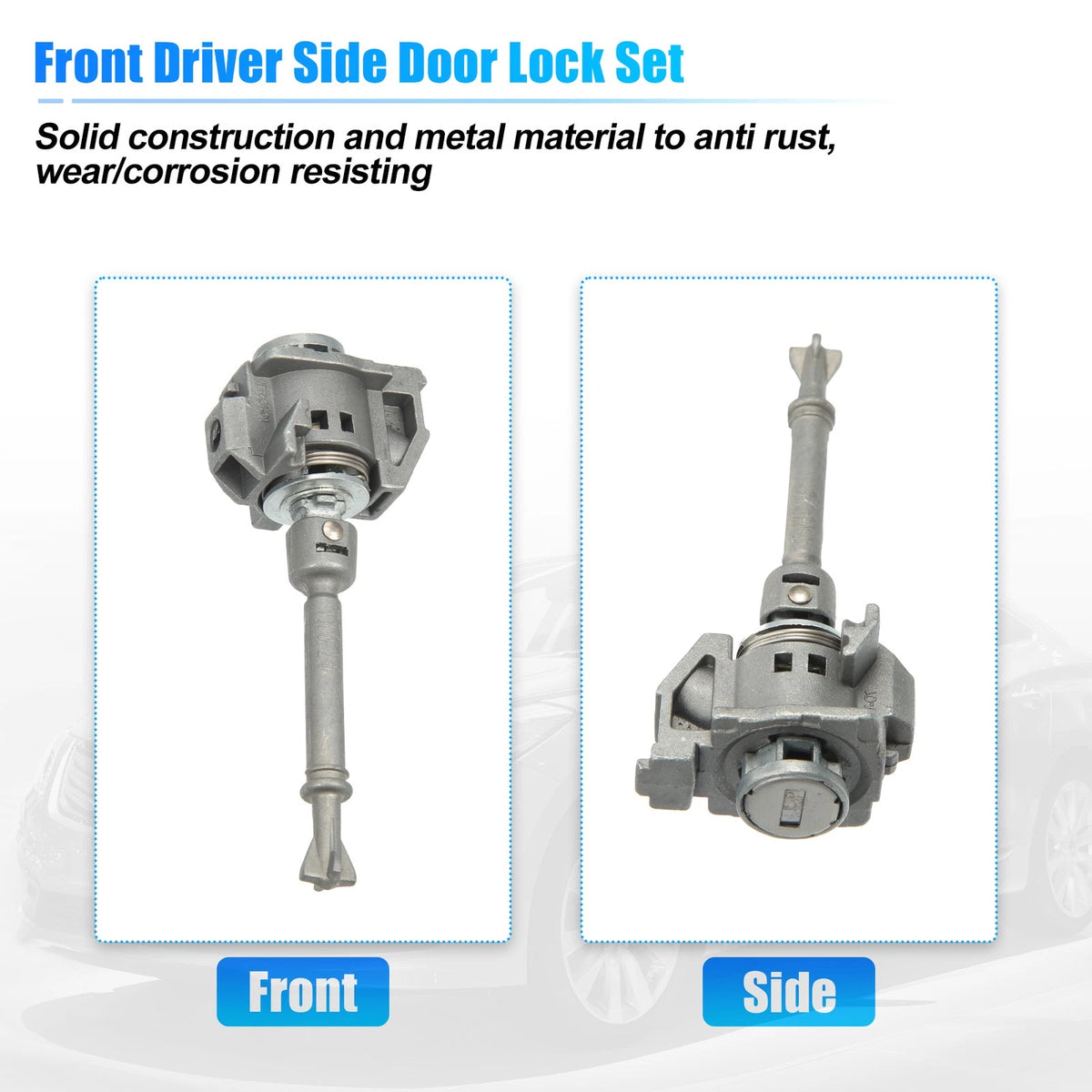 Drive Door Lock Cylinder Kit W/ 2 Keys for Honda Civic (2012-2015)