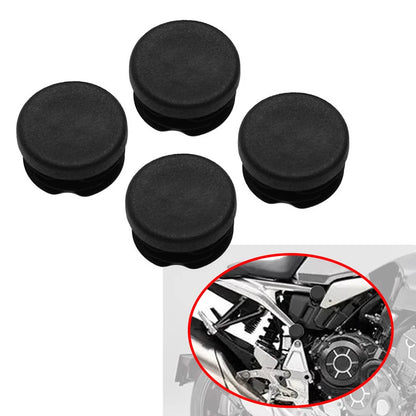 Motorcycle Frame Hole Cover Caps Set for Honda CB1000R (2018-2023)