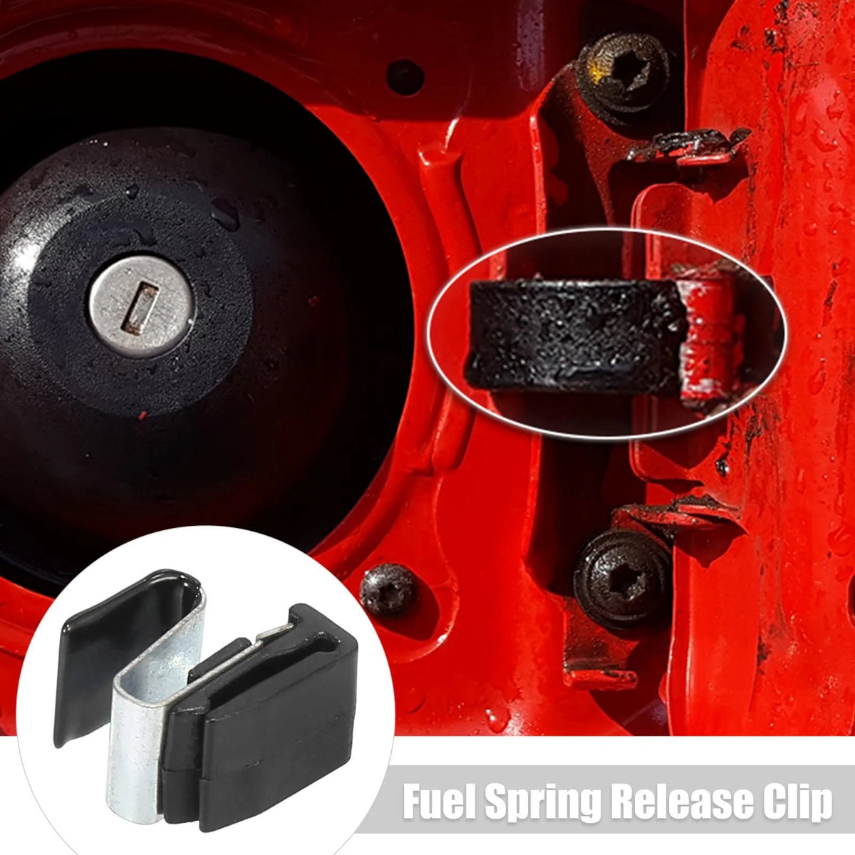 Fuel Gas Tank Door Spring Release Clip for Mitsubishi Lancer (2003-2006)