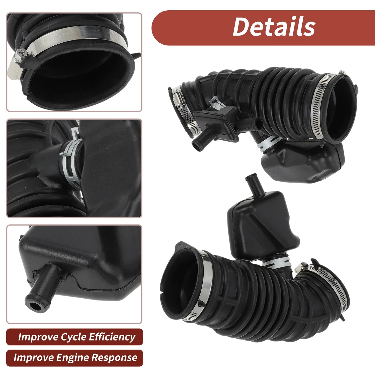 Air Intake Hose with Clamps for Infiniti FX35 (2009-2012)