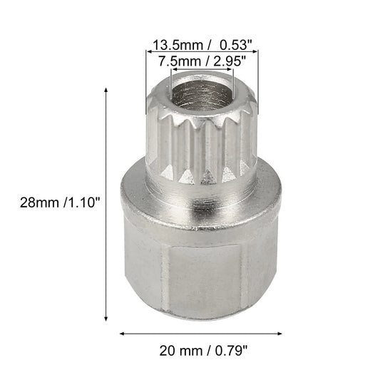 32/16PT Anti-Theft Wheel Lock Lug Nut Key for BMW