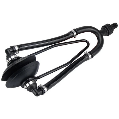 Outboard Flusher Dual Flow Ear Muffs for Small HP Outboard Motors
